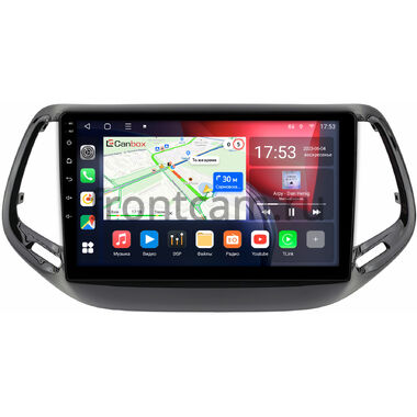 Jeep Compass 2 2017-2024 Canbox L-Line 4295-10-3500 на Android 10 (4G-SIM, 6/128, TS18, DSP, QLed)