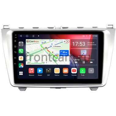 Mazda 6 (GH) 2007-2013 (серебро) Canbox L-Line 4296-9-0233 на Android 10 (4G-SIM, 6/128, TS18, DSP, QLed)