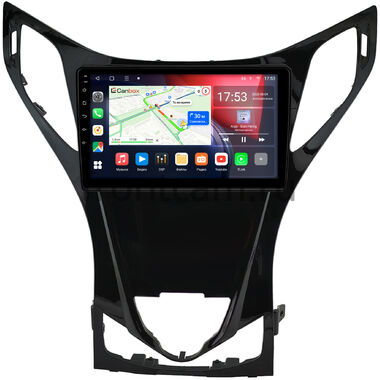 Hyundai Grandeur 5, Azera 2 2011-2016 (глянцевая) Canbox L-Line 4296-9-0837 на Android 10 (4G-SIM, 6/128, TS18, DSP, QLed)