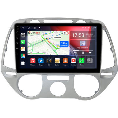 Hyundai i20 2008-2012 (без климат-контроля) Canbox L-Line 4296-9-1397 на Android 10 (4G-SIM, 6/128, TS18, DSP, QLed)