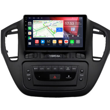 Toyota Highlander (U20), Kluger (XU20) 2000-2007 (черная) Canbox L-Line 4296-9-1561 на Android 10 (4G-SIM, 6/128, TS18, DSP, QLed)