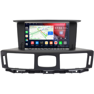 Nissan Fuga 2 (2009-2024) Canbox L-Line 4296-9-2733 на Android 10 (4G-SIM, 6/128, TS18, DSP, QLed)