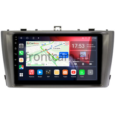 Toyota Avensis 3 (2008-2015) (серая) Canbox L-Line 4296-9-3017 на Android 10 (4G-SIM, 6/128, TS18, DSP, QLed)