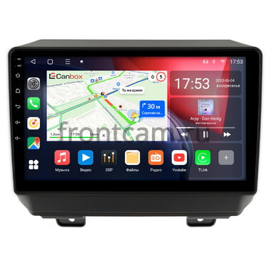 Jeep Wrangler 4 (JL) (2017-2023) Canbox L-Line 4296-9-327 на Android 10 (4G-SIM, 6/128, TS18, DSP, QLed)