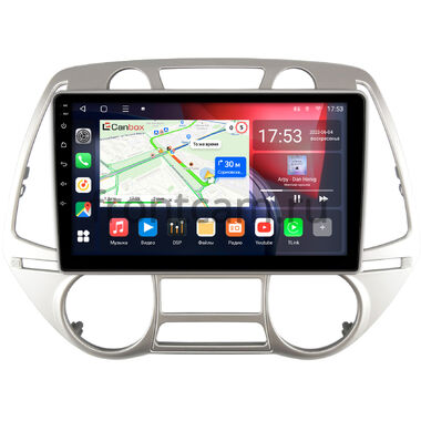Hyundai i20 2008-2012 (с климат-контролем) Canbox L-Line 4296-9-677 на Android 10 (4G-SIM, 6/128, TS18, DSP, QLed)