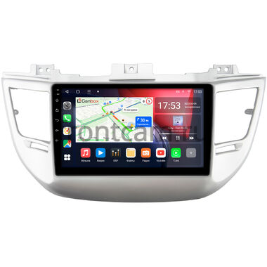 Hyundai Tucson 3 (2015-2018) Canbox L-Line 4296-9041 на Android 10 (4G-SIM, 6/128, TS18, DSP, QLed) для авто без камеры