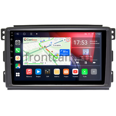 Smart Forfour (2004-2006), Fortwo 2 (2007-2011) Canbox L-Line 4296-9289 на Android 10 (4G-SIM, 6/128, TS18, DSP, QLed)