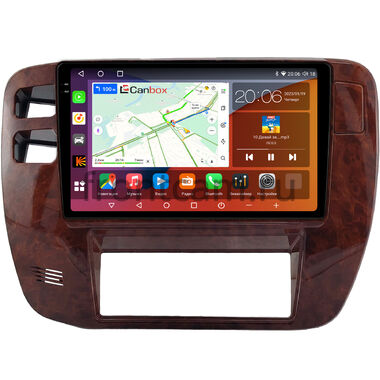 Nissan Patrol (Y61) 1997-2004 (цвет дерево) Canbox Logic-i3 2K 5733-9-0333 на Android 11 (4G-SIM, 6/128, DSP, 360, QLed)