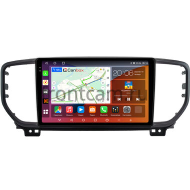 Kia Sportage 4 2018-2022 Canbox Logic-i3 2K 5733-9-0638 на Android 13 (4G-SIM, 6/128, DSP, 360, QLed) (для авто с камерой, черная)