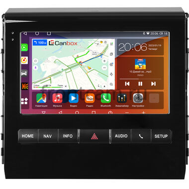 Toyota Land Cruiser 200 2016-2021 (для авто с JBL Synthesis) (LZ) Canbox Logic-i3 2K 5735-9-0721 на Android 13 (4G-SIM, 8/256, DSP, 360, QLed)