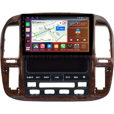 Lexus LX 470 1998-2002 (для авто с цвет. экраном) Canbox Logic-i3 5721-9-0441 на Android 11 (4G-SIM, 4/64, DSP, 360, QLed)