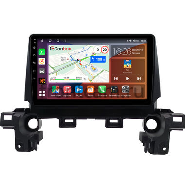 Mazda CX-5 2017-2021, CX-8 2017-2022 (правый руль) Canbox Logic-i3 5721-9-0756 на Android 13 (4G-SIM, 4/64, DSP, 360, QLed)