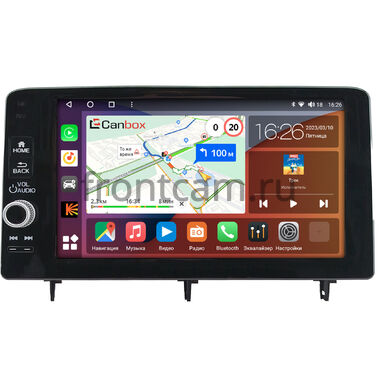 Honda Civic 11, Integra 5 2021-2026 Canbox Logic-i3 5721-9-0865 на Android 13 (4G-SIM, 4/64, DSP, 360, QLed)