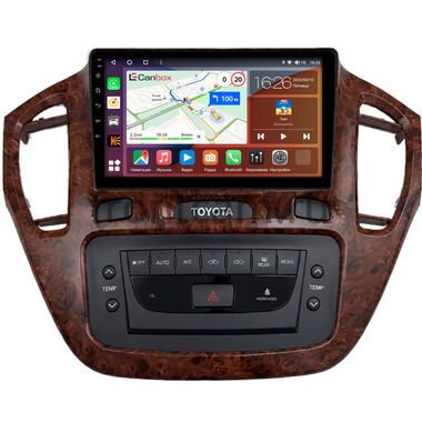 Toyota Highlander (U20), Kluger (XU20) 2000-2007 (орех) Canbox Logic-i3 5721-9-1562 на Android 13 (4G-SIM, 4/64, DSP, 360, QLed)