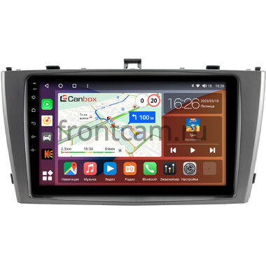 Toyota Avensis 3 2008-2015 (серебро) Canbox Logic-i3 5721-9-3018 на Android 13 (4G-SIM, 4/64, DSP, 360, QLed)