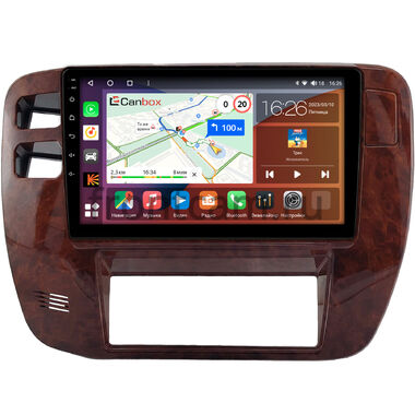 Nissan Patrol (Y61) 1997-2004 (цвет дерево) Canbox Logic-i3 5737-9-0333 на Android 11 (4G-SIM, 6/128, DSP, 360, QLed)