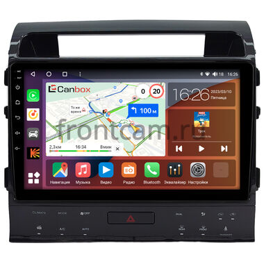 Toyota Land Cruiser 200 2007-2015 для авто с Navi (Тип ABC) Canbox Logic-i3 5738-10-1745 на Android 13 (4G-SIM, 6/128, DSP, 360, QLed)