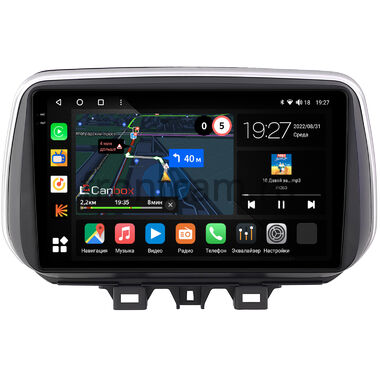 Hyundai Tucson 3 (2018-2021) Canbox M-Line 2K 4176-10-0609 на Android 10 (4G-SIM, 2/32, DSP, QLed)