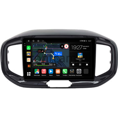 Kia KX1 (2018-2024) (глянцевая) Canbox M-Line 2K 4176-10-1460 на Android 10 (4G-SIM, 2/32, DSP, QLed)