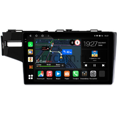 Honda Jazz 3 2014-2020 (левый руль) Canbox M-Line 2K 4176-10-468 на Android 10 (4G-SIM, 2/32, DSP, QLed)
