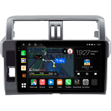 Toyota Land Cruiser Prado 150 (2013-2017) (Тип 2) Canbox M-Line 2K 4176-1051 на Android 10 (4G-SIM, 2/32, DSP, QLed)