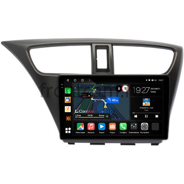 Honda Civic 9 5D (2011-2015) (левый руль, хэтчбэк) Canbox M-Line 2K 4177-9-0108 на Android 10 (4G-SIM, 2/32, DSP, QLed)