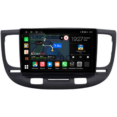 Kia Rio 2 2005-2011 (черная) Canbox M-Line 2K 4177-9-0188 на Android 10 (4G-SIM, 2/32, DSP, QLed)