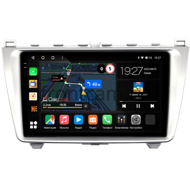 Mazda 6 (GH) (2007-2013) (серебро) Canbox M-Line 2K 4177-9-0233 на Android 10 (4G-SIM, 2/32, DSP, QLed)