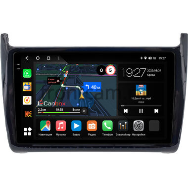 Volkswagen Polo 5 2009-2020 (глянцевая) Canbox M-Line 2K 4177-9-0490 на Android 10 (4G-SIM, 2/32, DSP, QLed)