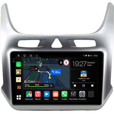 Chevrolet Cobalt 2 2011-2024 (серебренная, матовая) Canbox M-Line 2K 4177-9-0682 на Android 10 (4G-SIM, 2/32, DSP, QLed)