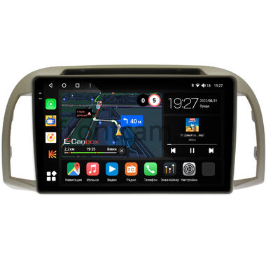 Nissan March (K12), Micra (K12) 2002-2010 Canbox M-Line 2K 4177-9-1354 на Android 10 (4G-SIM, 2/32, DSP, QLed)