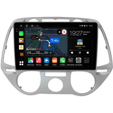 Hyundai i20 2008-2012 (без климат-контроля) Canbox M-Line 2K 4177-9-1397 на Android 10 (4G-SIM, 2/32, DSP, QLed)