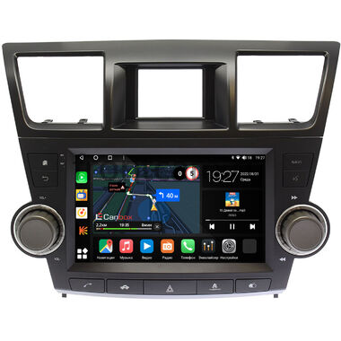 Toyota Highlander (U40) (2007-2013) Canbox M-Line 2K 4177-9-1556 на Android 10 (4G-SIM, 2/32, DSP, QLed)