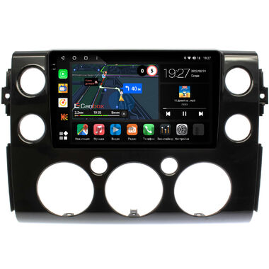 Toyota FJ Cruiser (2006-2022) (черная, глянцевая) Canbox M-Line 2K 4177-9-188 на Android 10 (4G-SIM, 2/32, DSP, QLed)