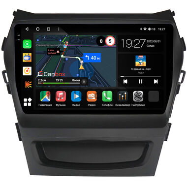 Hyundai Santa Fe 3 2012-2018 Canbox M-Line 2K 4177-9022 на Android 10 (4G-SIM, 2/32, DSP, QLed)