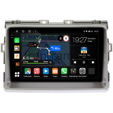 Toyota Estima 3 2006-2016, Previa 3 (XR50) 2006-2019 Canbox M-Line 2K 4177-9093 на Android 10 (4G-SIM, 2/32, DSP, QLed) (серая)