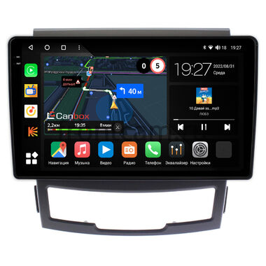 SsangYong Actyon 2, Korando 3 (2010-2013) Canbox M-Line 2K 4177-9184 на Android 10 (4G-SIM, 2/32, DSP, QLed)