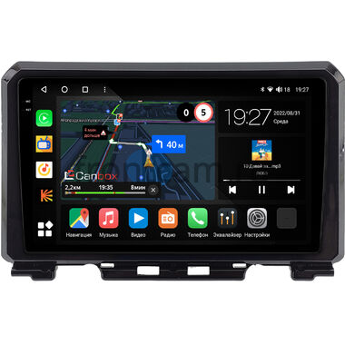 Suzuki Jimny 4 (2018-2024) Canbox M-Line 2K 4177-9216 на Android 10 (4G-SIM, 2/32, DSP, QLed)