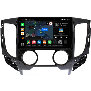 Mitsubishi L200 5 (2015-2019) (с кондиционером, глянцевая) Canbox M-Line 2K 4177-9339 на Android 10 (4G-SIM, 2/32, DSP, QLed)