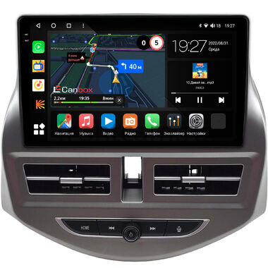 Chevrolet Spark 3 (M300) 2009-2024 Canbox M-Line 2K 4178-10-0258 на Android 10 (4G-SIM, 4/64, DSP, QLed)