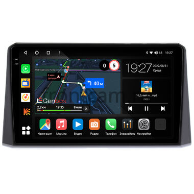 Toyota Corolla (E210), Corolla Cross 2018-2024 (глянцевая) Canbox M-Line 2K 4178-10-1178 на Android 10 (4G-SIM, 4/64, DSP, QLed)