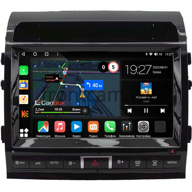 Toyota Land Cruiser 200 2013-2015 (Тип В) Canbox M-Line 2K 4178-10-2146 на Android 10 (4G-SIM, 4/64, DSP, QLed)