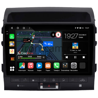 Toyota Land Cruiser 200 2013-2015 (Тип A, canbus LZ) Canbox M-Line 2K 4178-10-2572 на Android 10 (4G-SIM, 4/64, DSP, QLed)