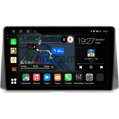 Toyota Corolla (E210), Corolla Cross 2018-2024 Canbox M-Line 2K 4178-1078 на Android 10 (4G-SIM, 4/64, DSP, QLed)