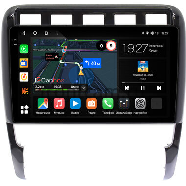 Porsche Cayenne (955) 2002-2007, Cayenne (957) 2007-2010 Canbox M-Line 2K 4179-9-366 на Android 10 (4G-SIM, 4/64, DSP, QLed)