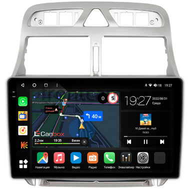 Peugeot 307 2001-2008 (тип 2) Canbox M-Line 2K 4179-9188 на Android 10 (4G-SIM, 4/64, DSP, QLed)
