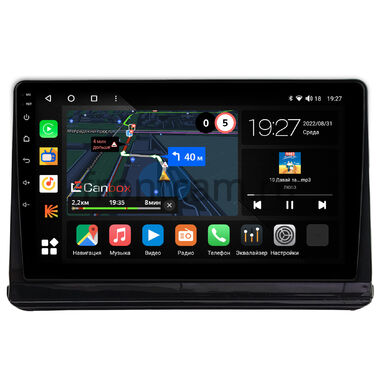 Mitsubishi Triton 6 2023-2026 Canbox M-Line 4541-10-0594 на Android 10 (4G-SIM, 4/64, DSP, QLed)