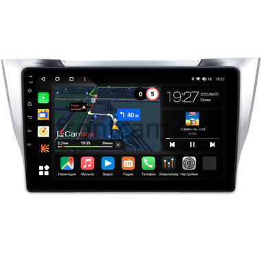 Lexus RX 300, RX 330, RX 350, RX 400h 2003-2009 (серебряная) Canbox M-Line 4541-10-1473 на Android 10 (4G-SIM, 4/64, DSP, QLed)