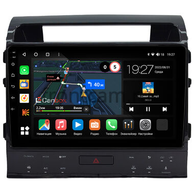 Toyota Land Cruiser 200 2007-2015 для авто с Navi (Тип ABC) Canbox M-Line 4541-10-1745 на Android 10 (4G-SIM, 4/64, DSP, QLed)