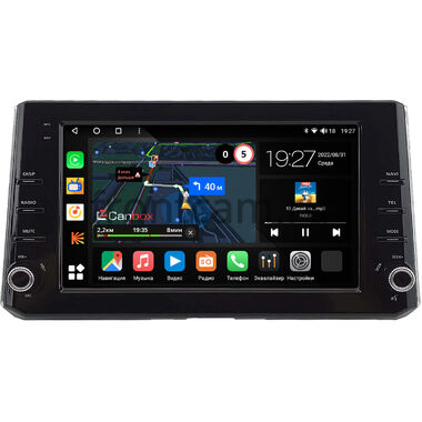 Toyota Corolla (E210), Corolla Cross 2018-2024 (глянцевая) Canbox M-Line 4541-10-1850 на Android 10 (4G-SIM, 4/64, DSP, QLed)